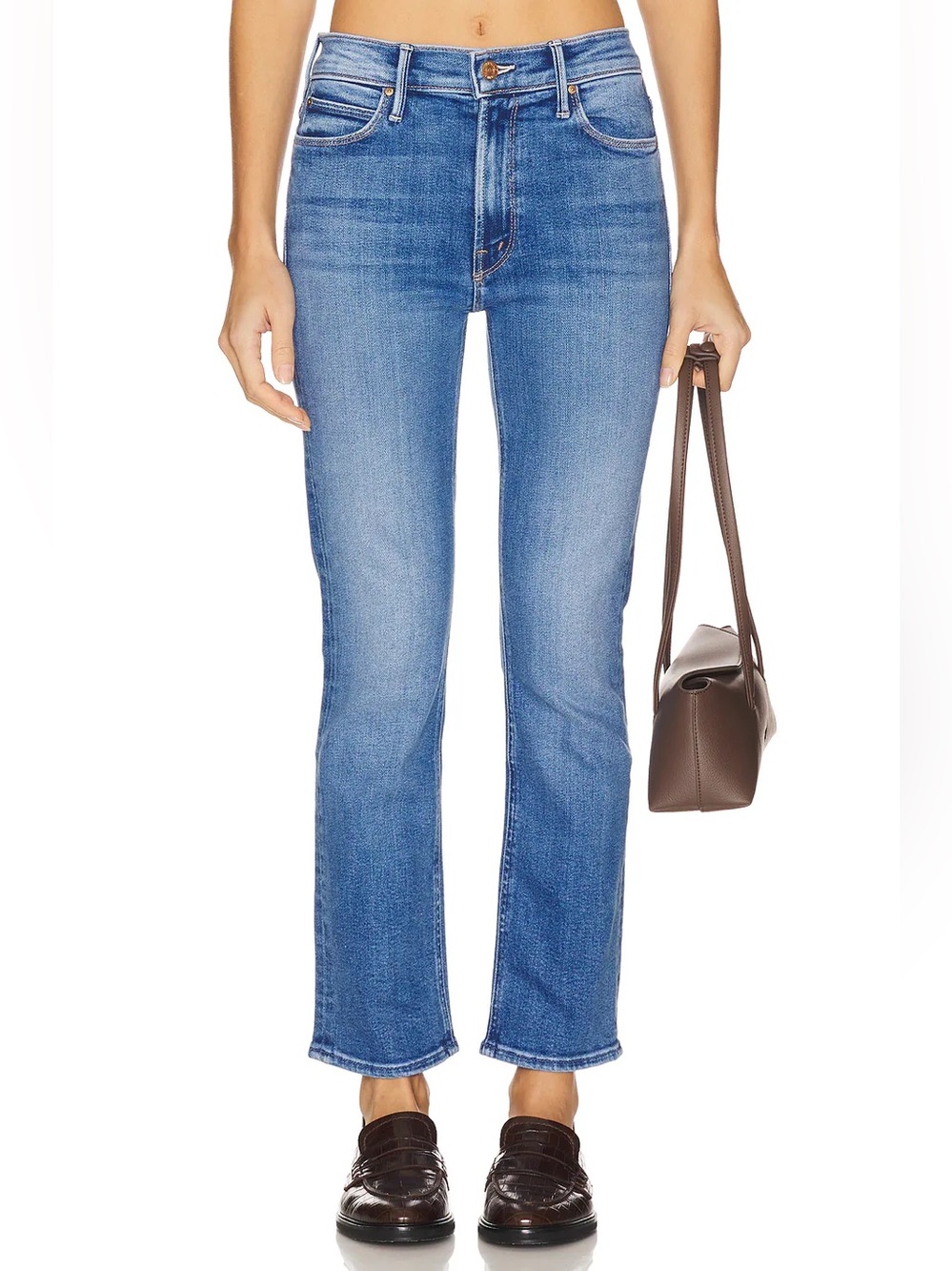 MOTHER Mid Rise Dazzler Ankle Jeans Satisfaction Guaranteed Size 26